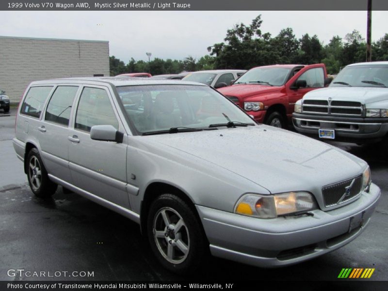 Mystic Silver Metallic / Light Taupe 1999 Volvo V70 Wagon AWD