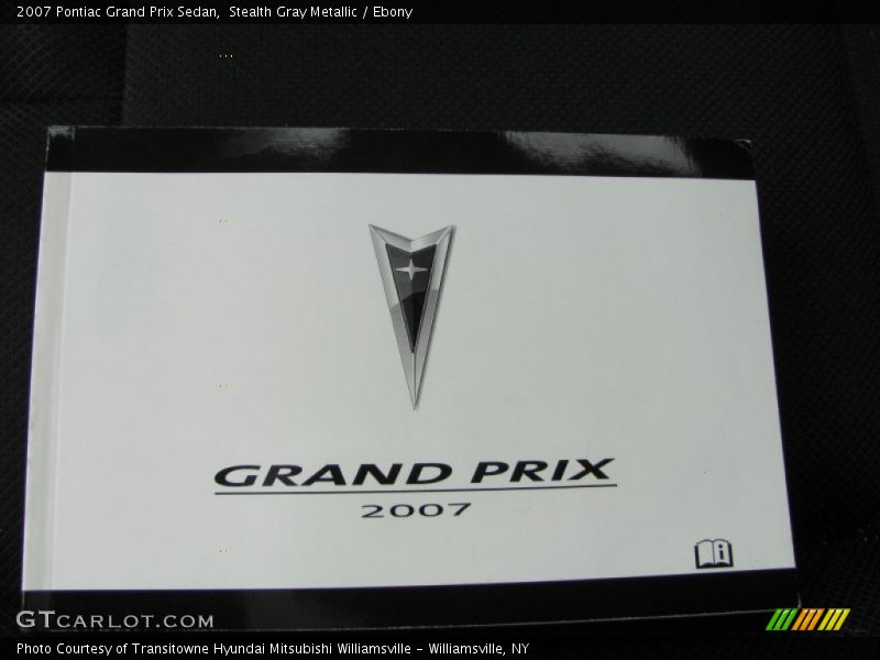 Stealth Gray Metallic / Ebony 2007 Pontiac Grand Prix Sedan