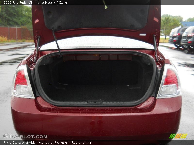 Merlot Metallic / Camel 2006 Ford Fusion SE