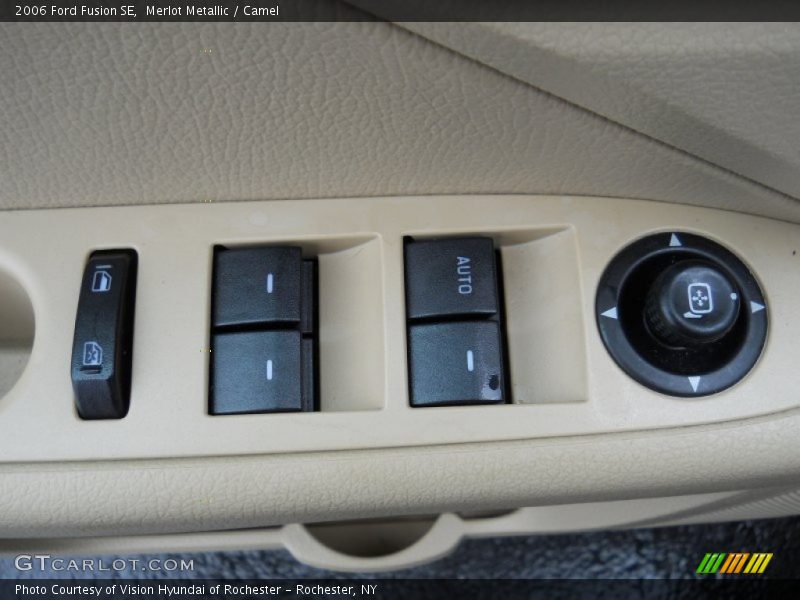 Merlot Metallic / Camel 2006 Ford Fusion SE