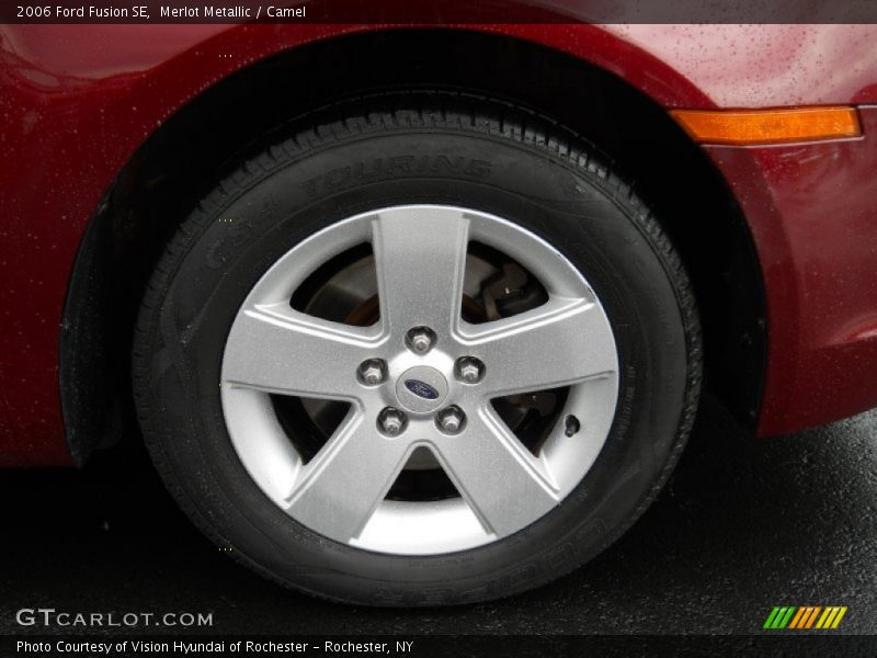 Merlot Metallic / Camel 2006 Ford Fusion SE