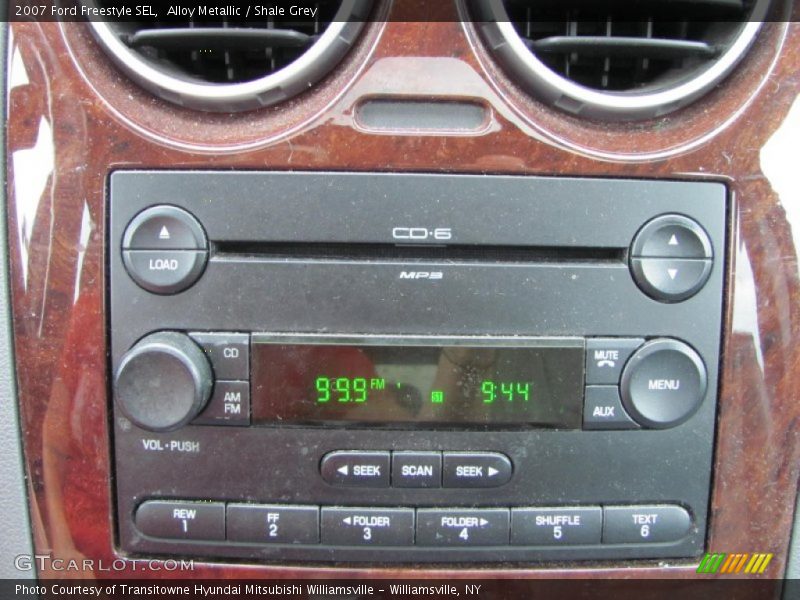 Controls of 2007 Freestyle SEL