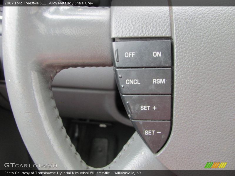 Controls of 2007 Freestyle SEL