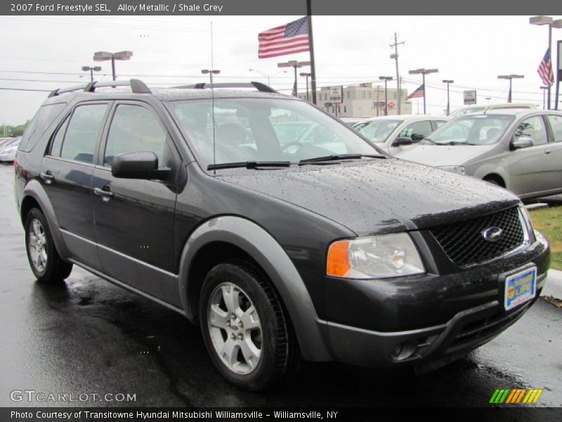 Alloy Metallic / Shale Grey 2007 Ford Freestyle SEL