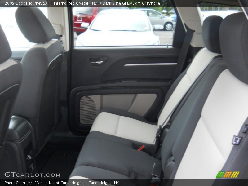 Inferno Red Crystal Pearl / Dark Slate Gray/Light Graystone 2009 Dodge Journey SXT