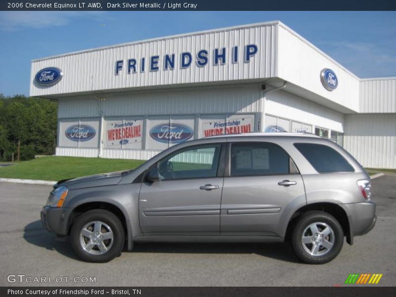 Dark Silver Metallic / Light Gray 2006 Chevrolet Equinox LT AWD