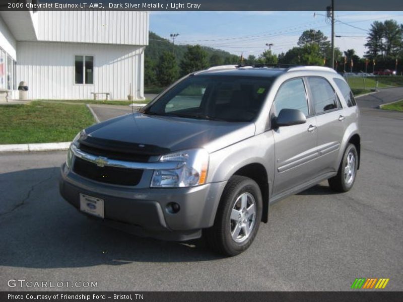Dark Silver Metallic / Light Gray 2006 Chevrolet Equinox LT AWD