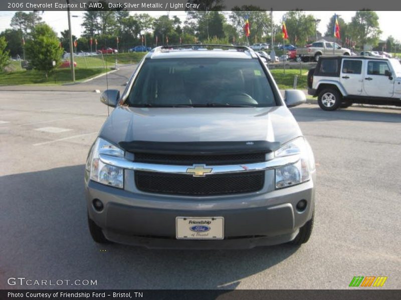 Dark Silver Metallic / Light Gray 2006 Chevrolet Equinox LT AWD