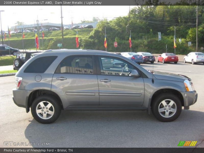 Dark Silver Metallic / Light Gray 2006 Chevrolet Equinox LT AWD