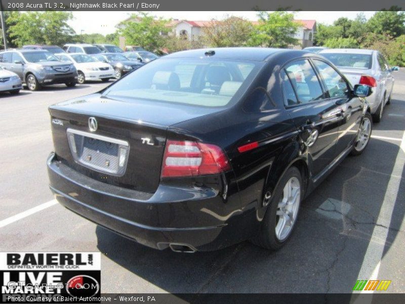 Nighthawk Black Pearl / Ebony 2008 Acura TL 3.2