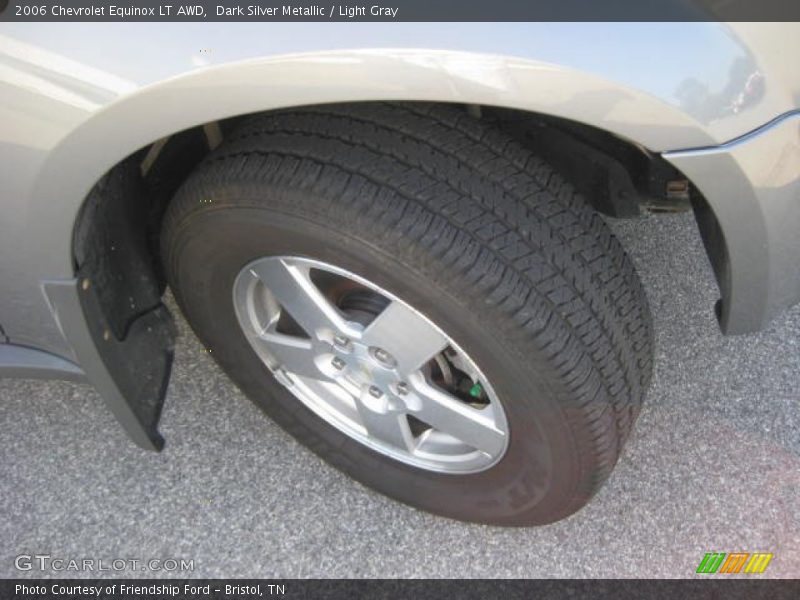 Dark Silver Metallic / Light Gray 2006 Chevrolet Equinox LT AWD