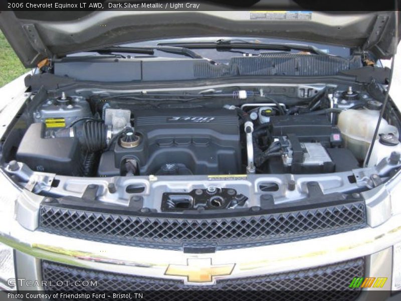 Dark Silver Metallic / Light Gray 2006 Chevrolet Equinox LT AWD