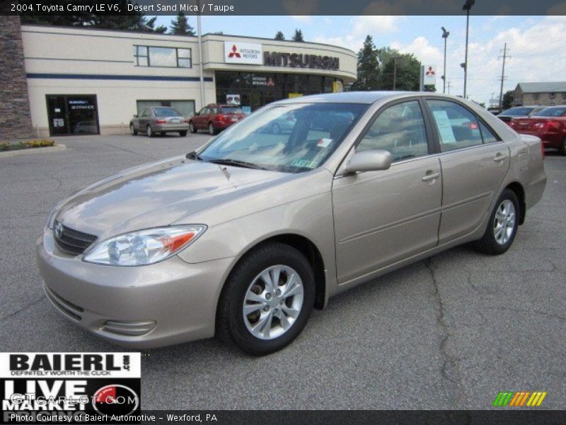 Desert Sand Mica / Taupe 2004 Toyota Camry LE V6
