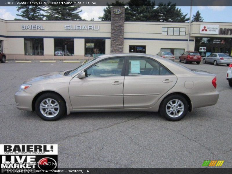 Desert Sand Mica / Taupe 2004 Toyota Camry LE V6