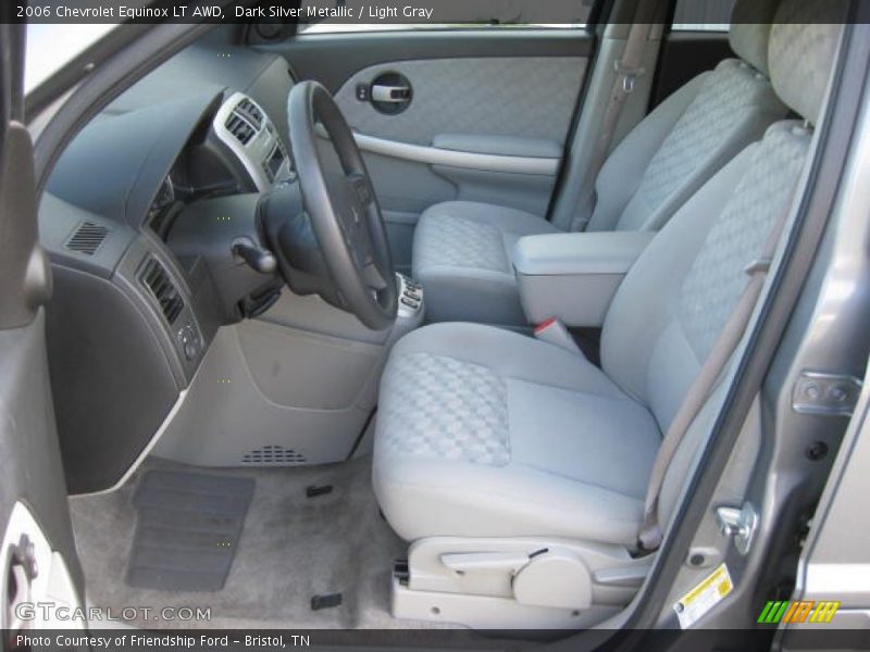 Dark Silver Metallic / Light Gray 2006 Chevrolet Equinox LT AWD
