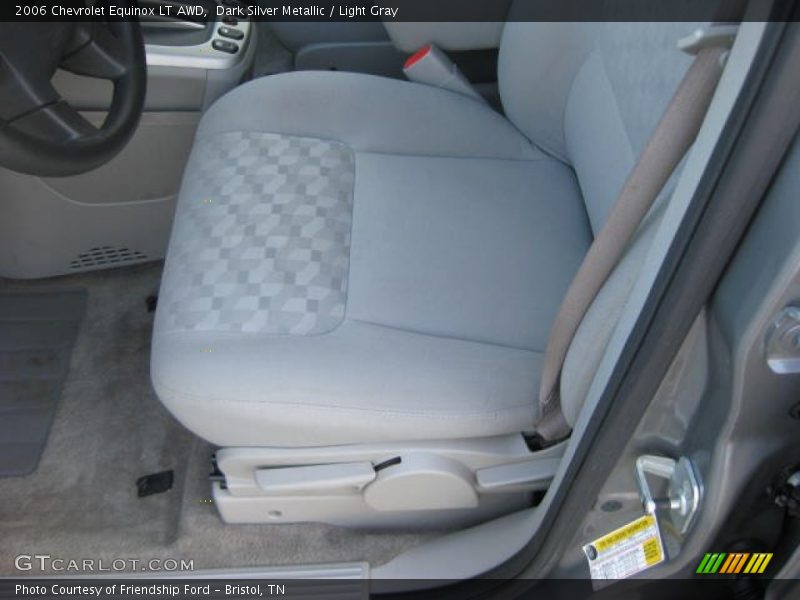 Dark Silver Metallic / Light Gray 2006 Chevrolet Equinox LT AWD