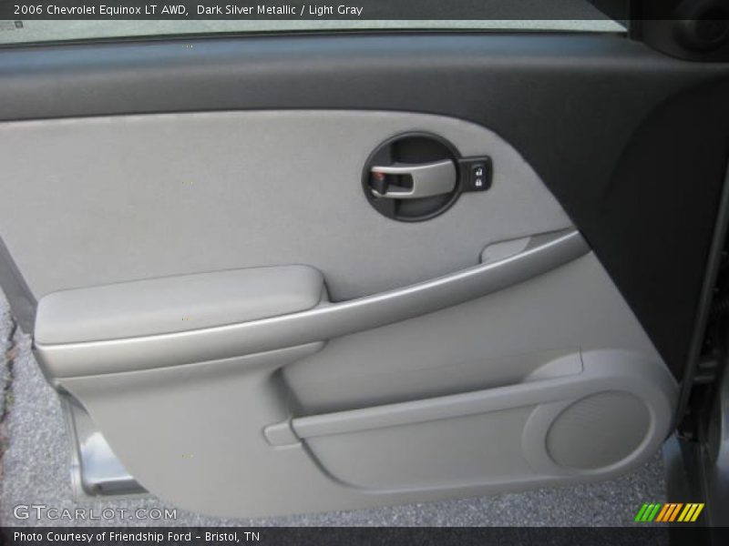 Dark Silver Metallic / Light Gray 2006 Chevrolet Equinox LT AWD