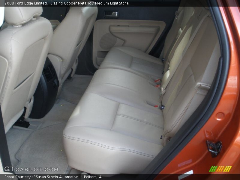 Blazing Copper Metallic / Medium Light Stone 2008 Ford Edge Limited