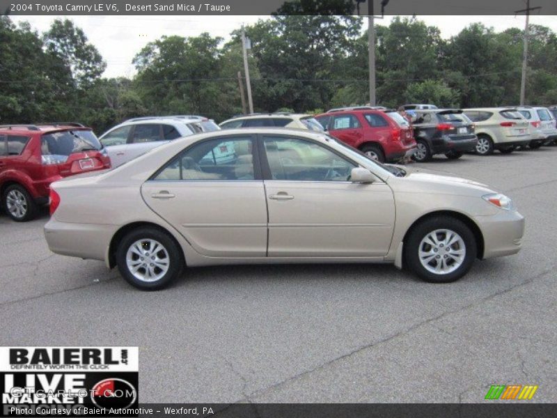 Desert Sand Mica / Taupe 2004 Toyota Camry LE V6