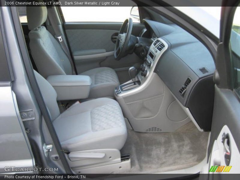 Dark Silver Metallic / Light Gray 2006 Chevrolet Equinox LT AWD