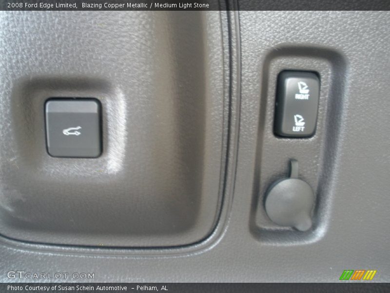 Blazing Copper Metallic / Medium Light Stone 2008 Ford Edge Limited