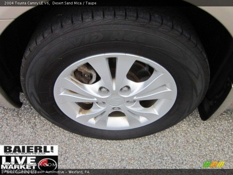 Desert Sand Mica / Taupe 2004 Toyota Camry LE V6