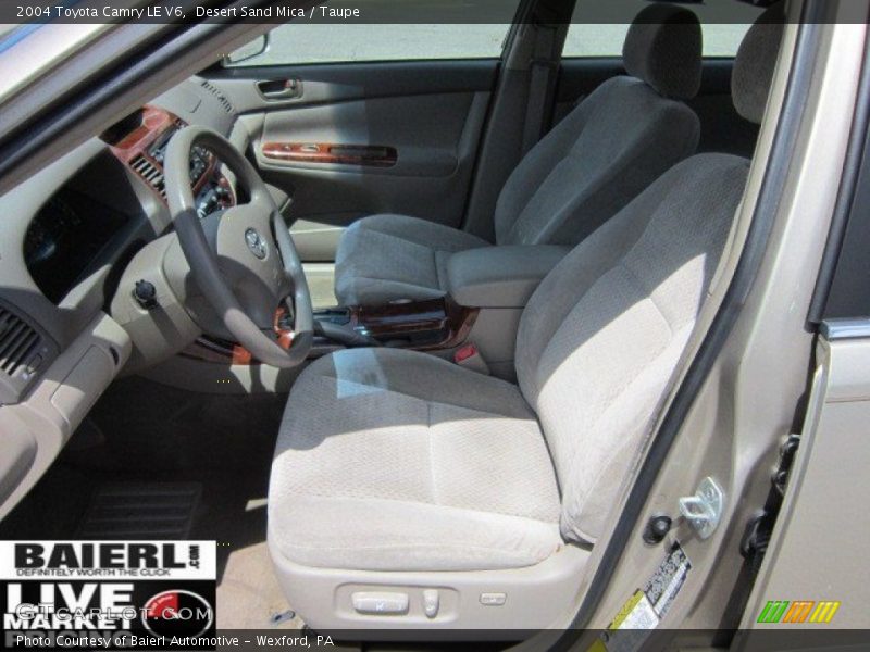 Desert Sand Mica / Taupe 2004 Toyota Camry LE V6