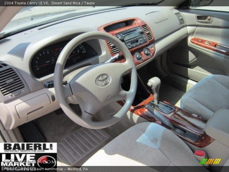 Desert Sand Mica / Taupe 2004 Toyota Camry LE V6