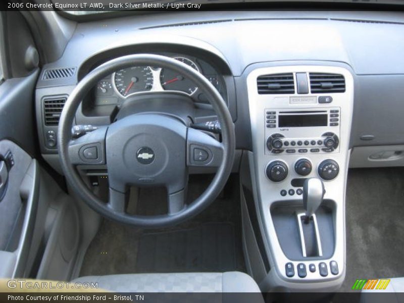 Dark Silver Metallic / Light Gray 2006 Chevrolet Equinox LT AWD