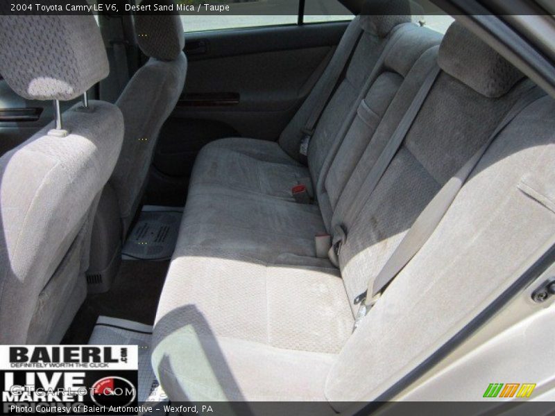 Desert Sand Mica / Taupe 2004 Toyota Camry LE V6