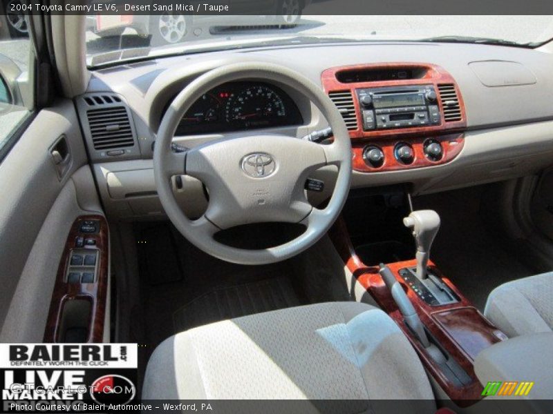 Desert Sand Mica / Taupe 2004 Toyota Camry LE V6