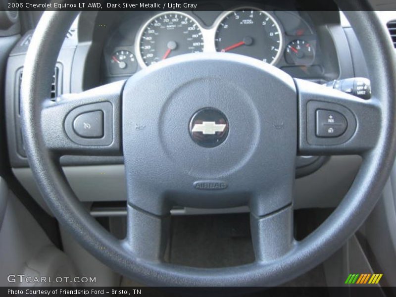 Dark Silver Metallic / Light Gray 2006 Chevrolet Equinox LT AWD