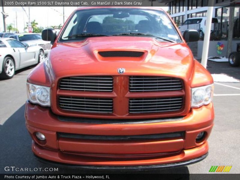 Go ManGo! / Dark Slate Gray 2005 Dodge Ram 1500 SLT Daytona Quad Cab