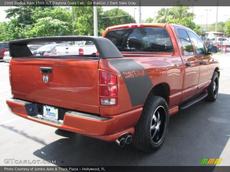 Go ManGo! / Dark Slate Gray 2005 Dodge Ram 1500 SLT Daytona Quad Cab