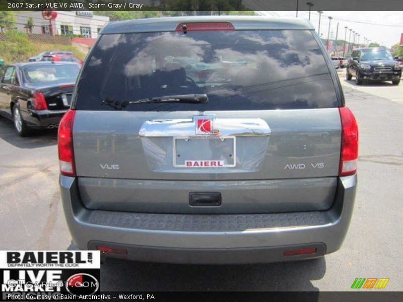 Storm Gray / Gray 2007 Saturn VUE V6 AWD