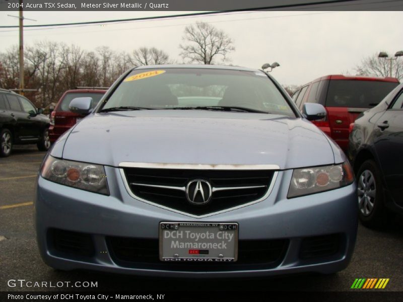 Meteor Silver Metallic / Quartz 2004 Acura TSX Sedan
