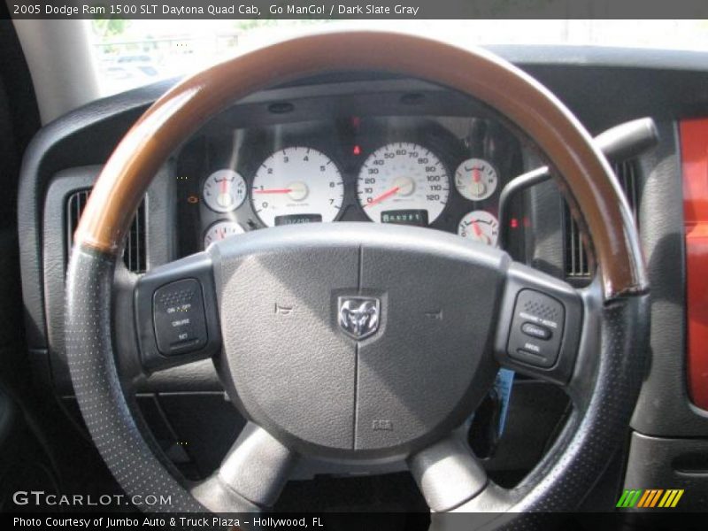 Go ManGo! / Dark Slate Gray 2005 Dodge Ram 1500 SLT Daytona Quad Cab
