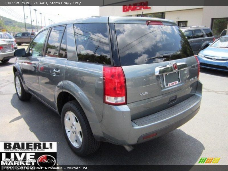 Storm Gray / Gray 2007 Saturn VUE V6 AWD