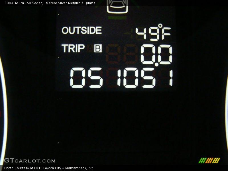 Meteor Silver Metallic / Quartz 2004 Acura TSX Sedan