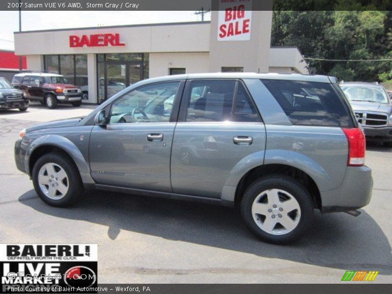 Storm Gray / Gray 2007 Saturn VUE V6 AWD