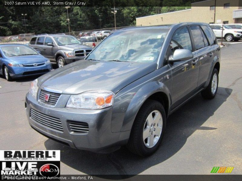 Storm Gray / Gray 2007 Saturn VUE V6 AWD