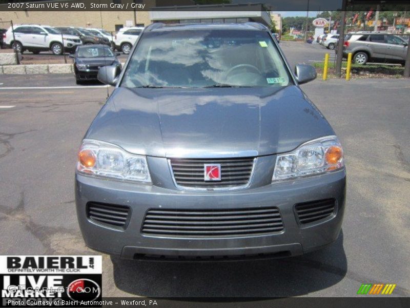 Storm Gray / Gray 2007 Saturn VUE V6 AWD