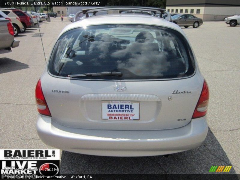 Sandalwood / Gray 2000 Hyundai Elantra GLS Wagon