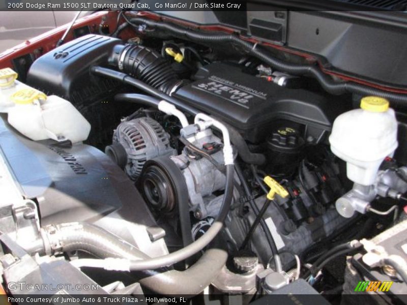 Go ManGo! / Dark Slate Gray 2005 Dodge Ram 1500 SLT Daytona Quad Cab