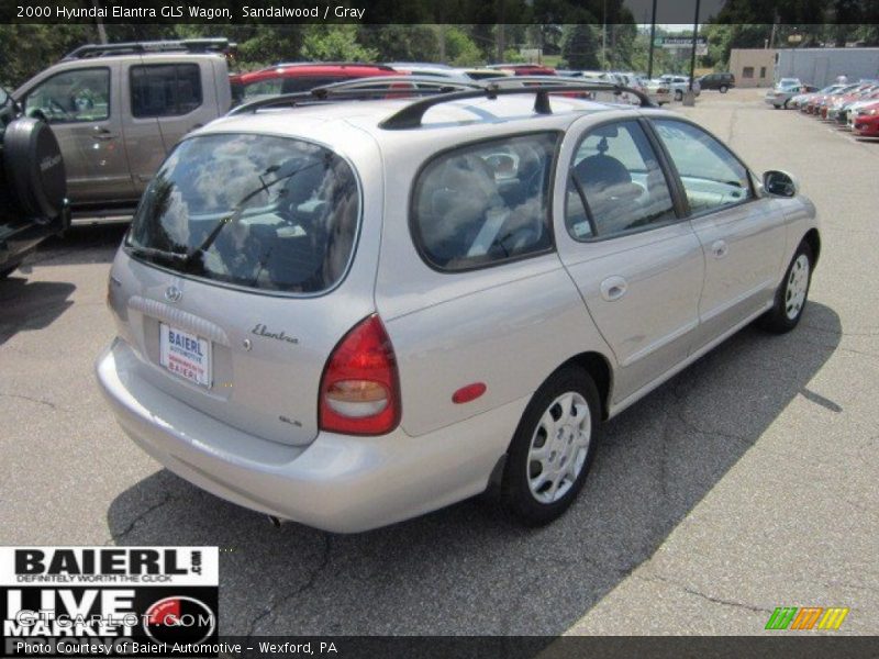 Sandalwood / Gray 2000 Hyundai Elantra GLS Wagon