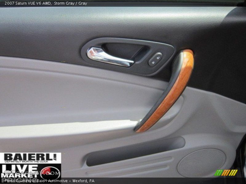 Storm Gray / Gray 2007 Saturn VUE V6 AWD