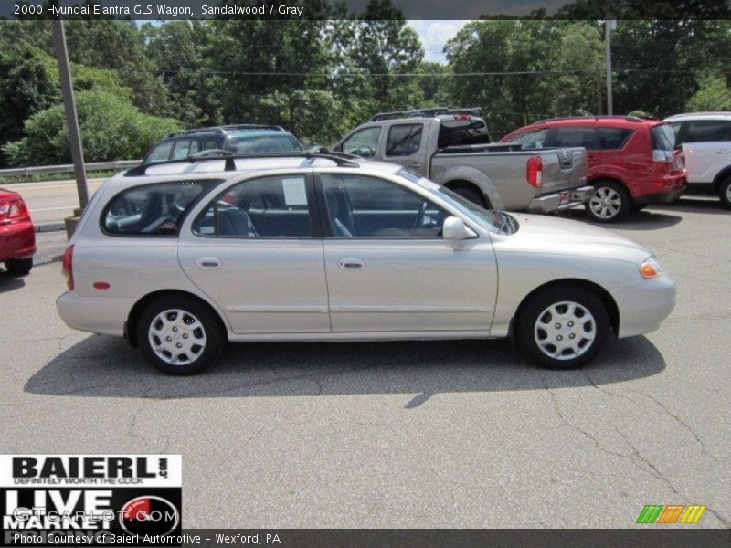 Sandalwood / Gray 2000 Hyundai Elantra GLS Wagon