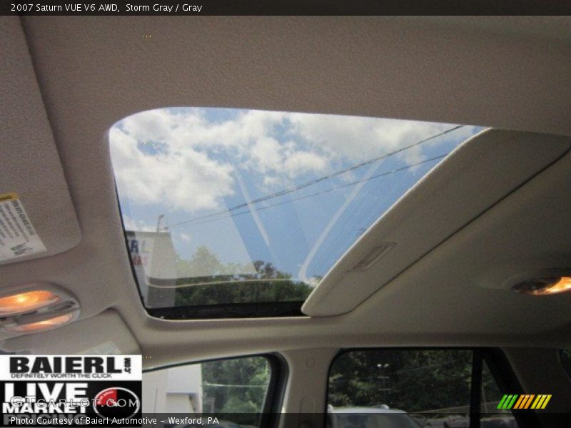 Storm Gray / Gray 2007 Saturn VUE V6 AWD
