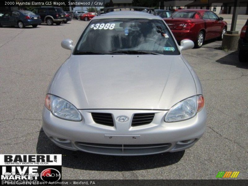 Sandalwood / Gray 2000 Hyundai Elantra GLS Wagon