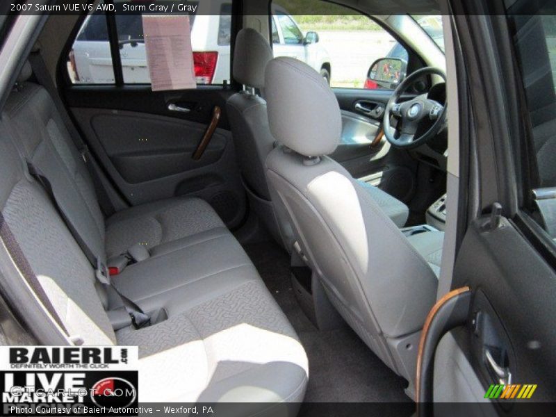 Storm Gray / Gray 2007 Saturn VUE V6 AWD